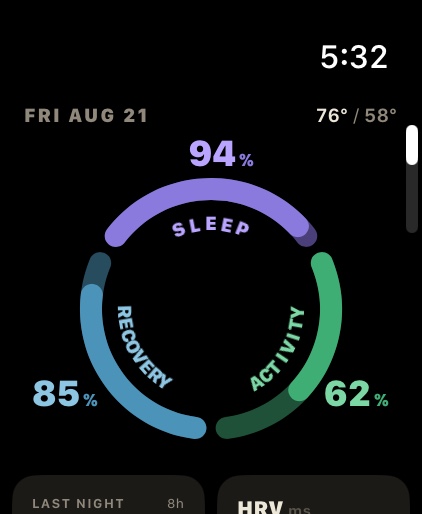 Refresh on Apple Watch Ultra